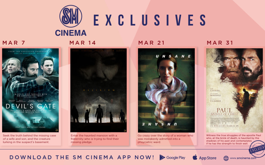 #BraveYourFears with Exclusive Films on SM Cinema