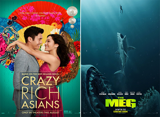 SM Cinema brings Asian phenomenon to the big screen with “Crazy Rich Asians” and “The Meg”
