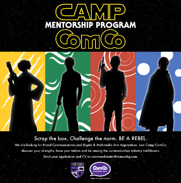 Applications Now Open for Camp ComCo Mentorship Program Cycle 12