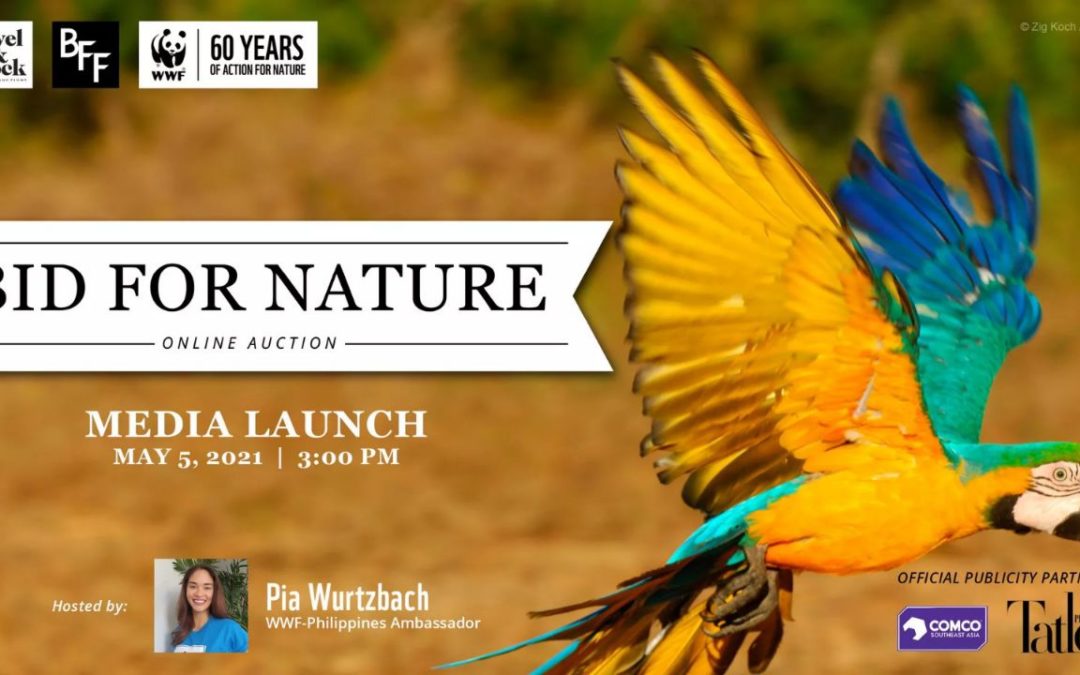 WWF-Philippines Celebrates 60th Anniversary with “Bid for Nature” Online Auction