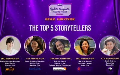 Negros Occidental, Metro Manila, Cebu and Davao Storytellers Comprise Top Winners of ComCo SEA’s Write to Ignite Season 2