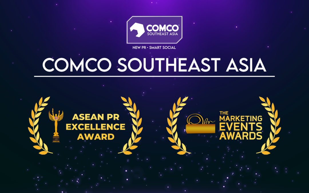 COMCO Southeast Asia Bags Diamond and Silver ASEAN PR Excellence Awards and Gold Marketing Events Award