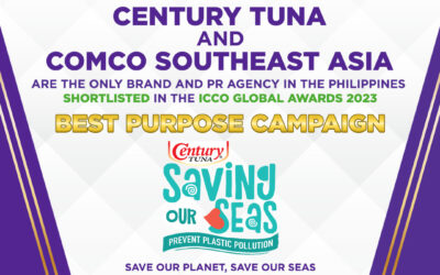 Century Tuna and COMCO Southeast Asia – Lone Philippine brand and PR agency finalists in the ICCO Global Awards 2023
