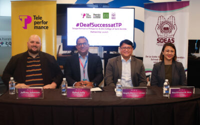 Teleperformance and De La Salle-CSB partners for deaf inclusion in the workplace