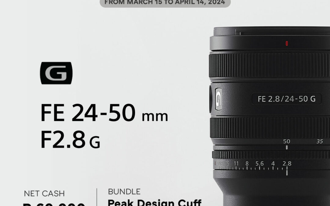 Pre-order Now: Sony releases the new FE 24-50mm F2.8 G lens!